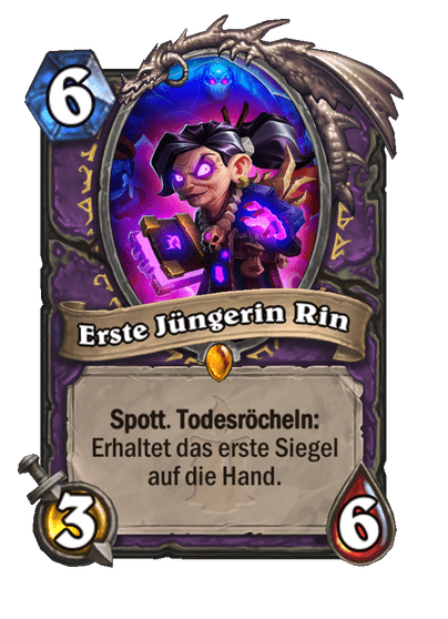 Erste Jüngerin Rin