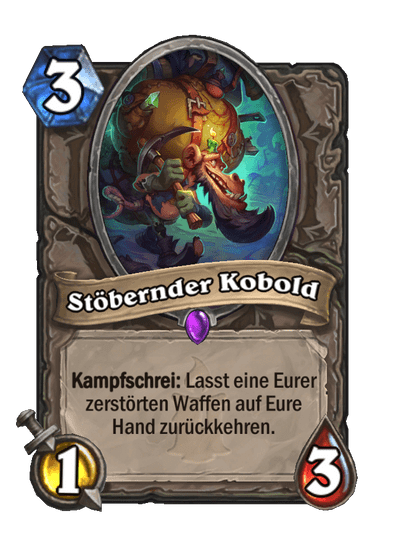 Stöbernder Kobold