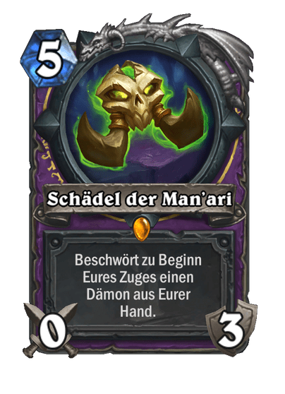 Schädel der Man’ari