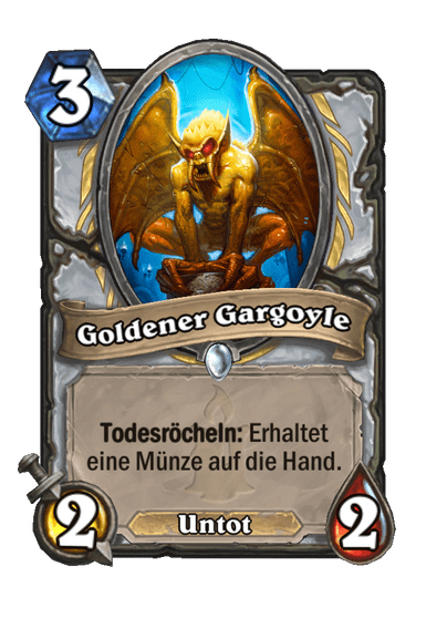 Goldener Gargoyle