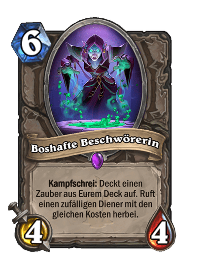 Boshafte Beschwörerin