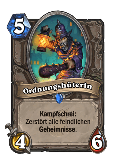 Ordnungshüterin