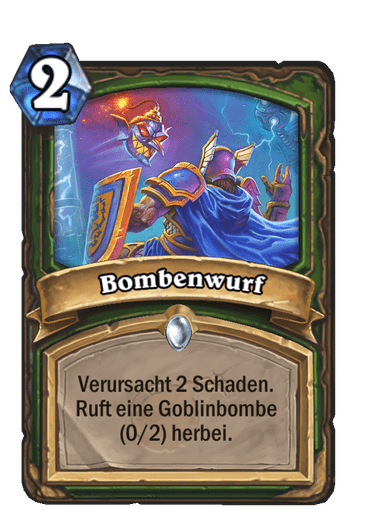 Bombenwurf