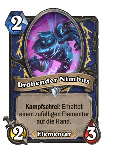 Drohender Nimbus