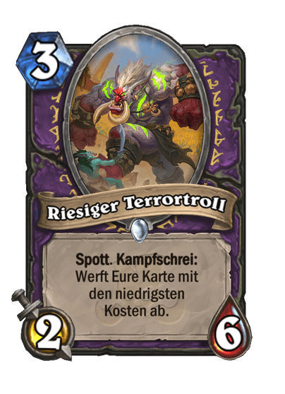 Riesiger Terrortroll