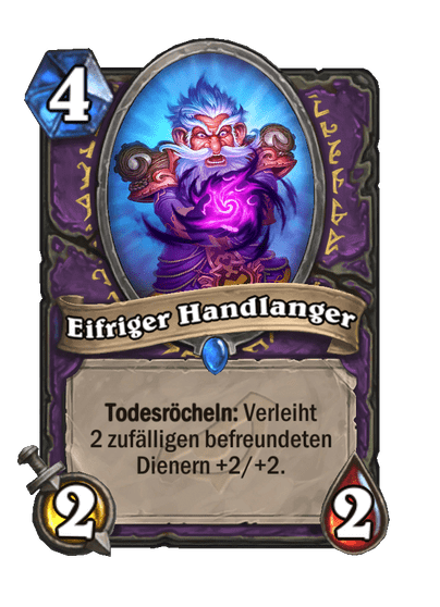 Eifriger Handlanger