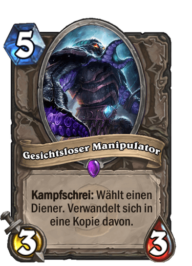 Gesichtsloser Manipulator (Archiv)