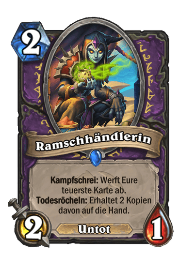 Ramschhändlerin