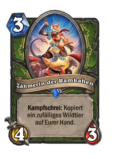 Zähmerin der Ramkahen