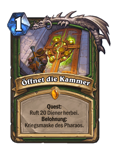 Öffnet die Kammer