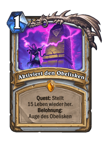 Aktiviert den Obelisken