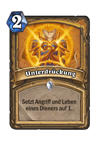 Unterdrückung