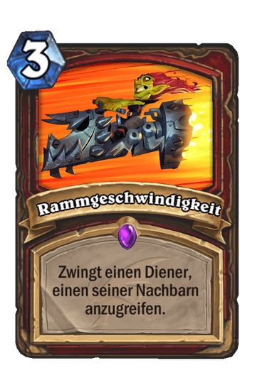 Rammgeschwindigkeit