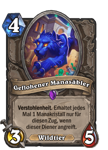 Geflohener Manasäbler