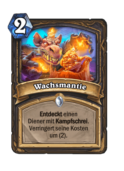 Wachsmantie