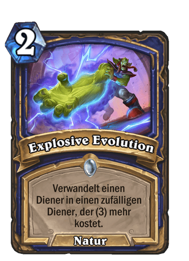 Explosive Evolution