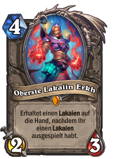 Oberste Lakaiin Erkh