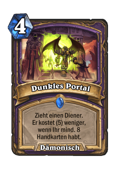 Dunkles Portal