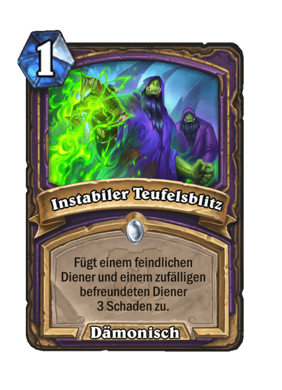 Instabiler Teufelsblitz