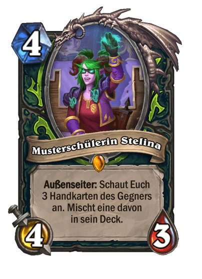 Musterschülerin Stelina