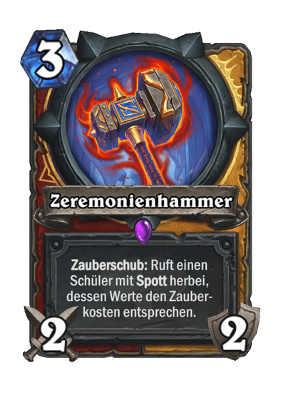 Zeremonienhammer