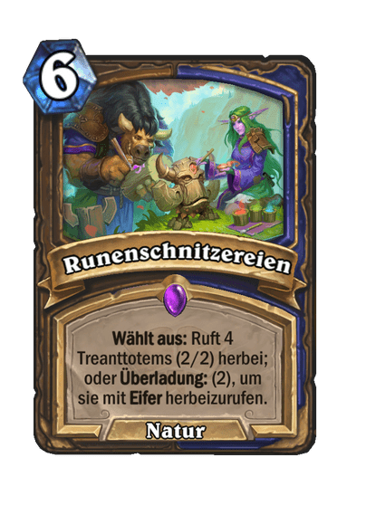 Runenschnitzereien