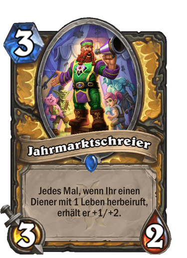 Jahrmarktschreier