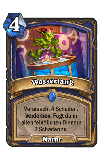 Wassertank