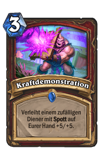 Kraftdemonstration