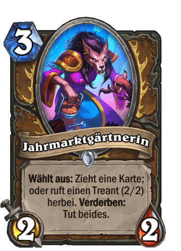 Jahrmarktgärtnerin