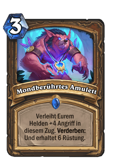 Mondberührtes Amulett