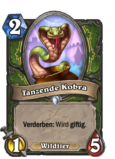 Tanzende Kobra