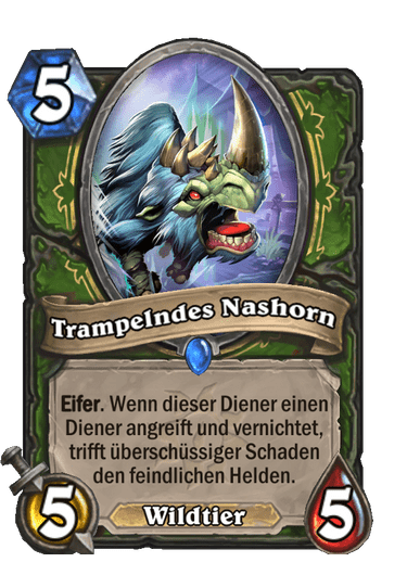 Trampelndes Nashorn