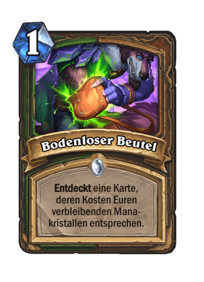 Bodenloser Beutel