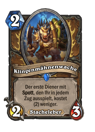 Klingenmähnenwache