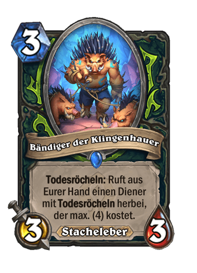 Bändiger der Klingenhauer