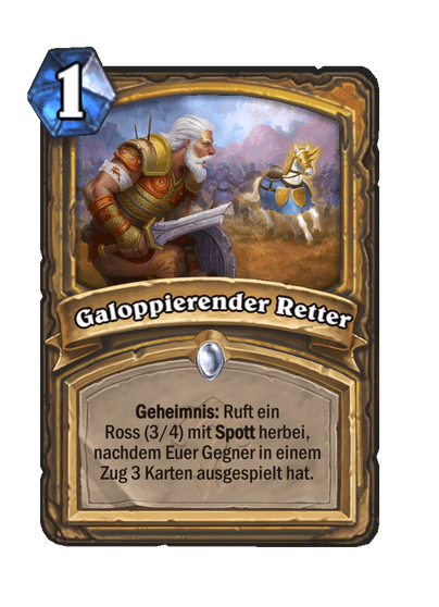 Galoppierender Retter