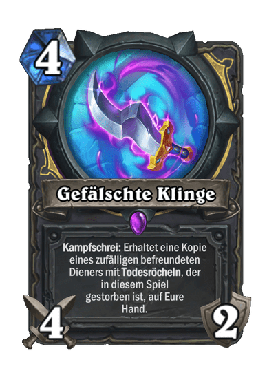 Gefälschte Klinge