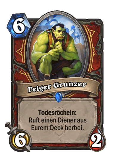 Feiger Grunzer