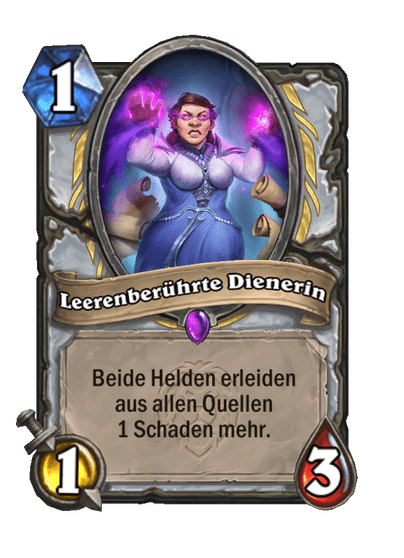 Leerenberührte Dienerin