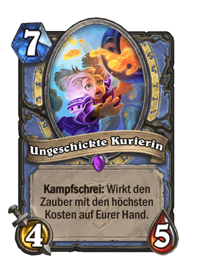 Ungeschickte Kurierin