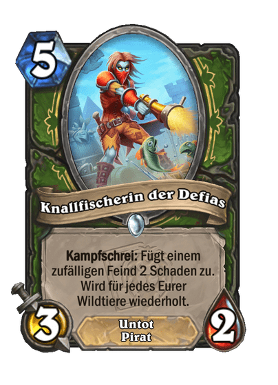 Knallfischerin der Defias