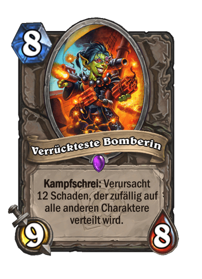 Verrückteste Bomberin