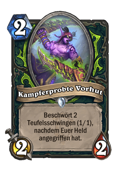 Kampferprobte Vorhut