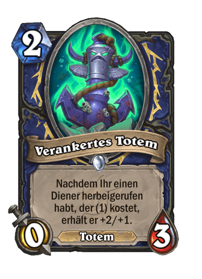 Verankertes Totem