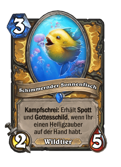 Schimmernder Sonnenfisch