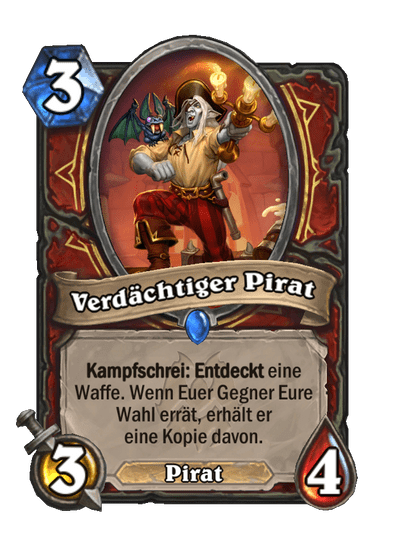 Verdächtiger Pirat