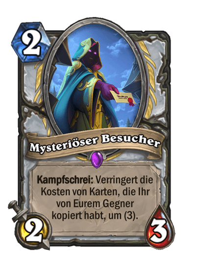 Mysteriöser Besucher