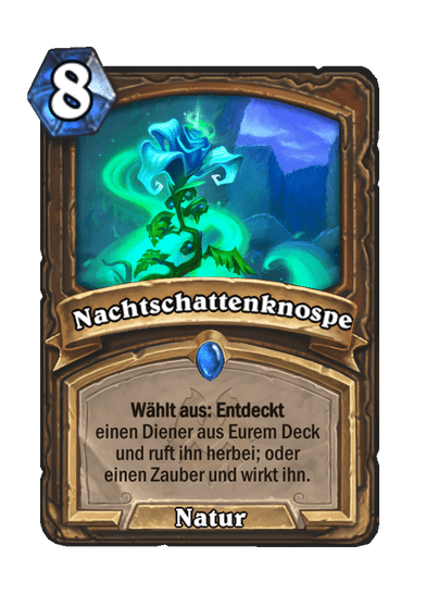 Nachtschattenknospe