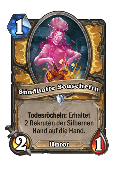 Sündhafte Souschefin